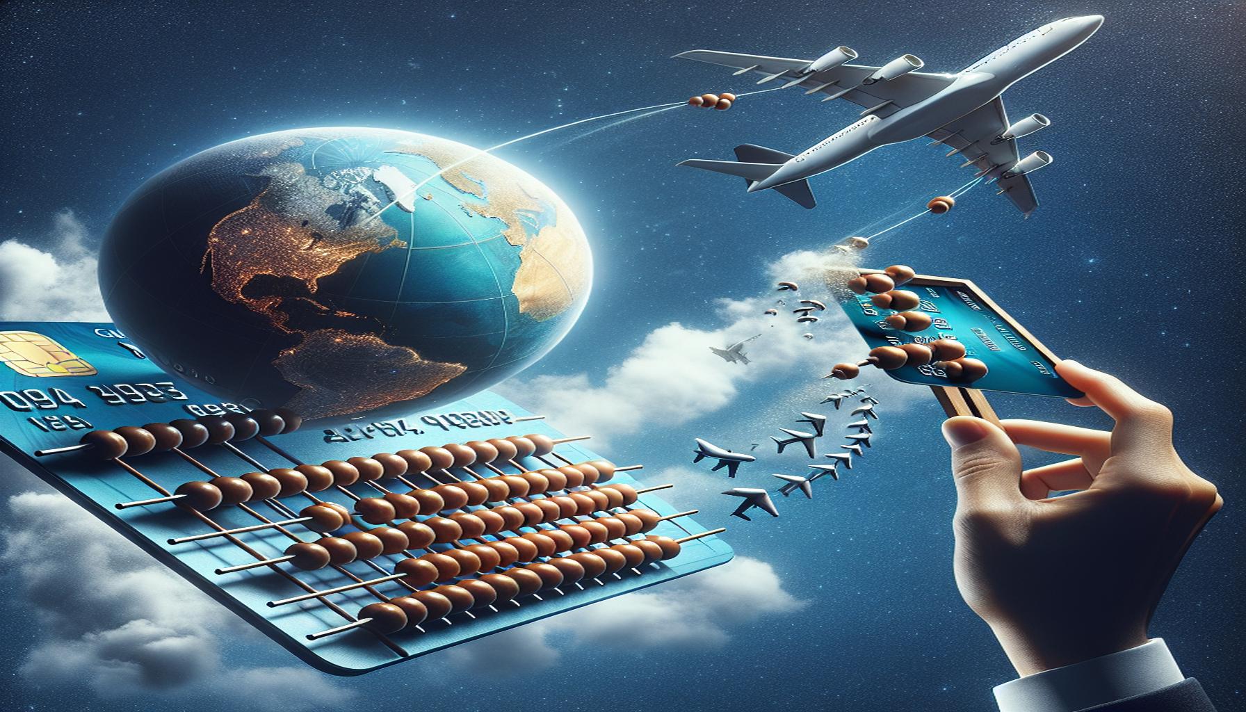 Strategie pro akumulaci mil pří kreditní kartou