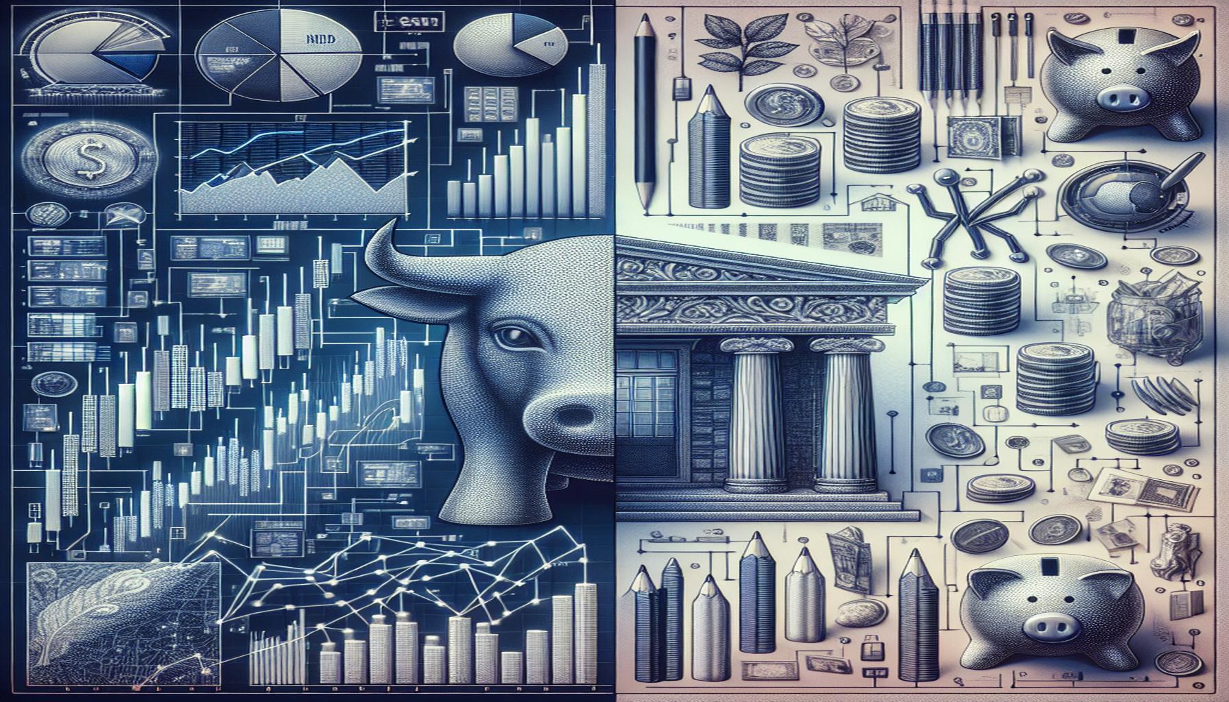 Investovat do akcií nebo do spoření? Porovnání pro nové investory